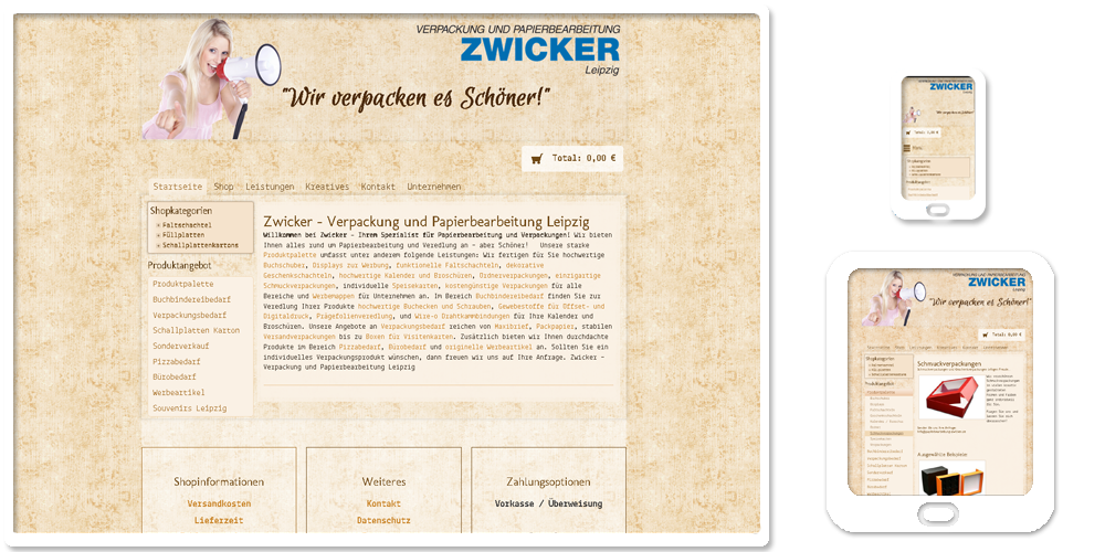 Papierbearbeitung Zwicker Leipzig