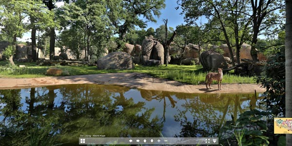 360-Grad-Panorama Zoo Leipzig