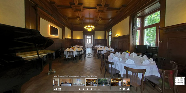 Virtueller Rundgang Villa Rosental